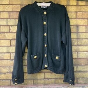 Vintage ‘80s Plum Cardigan